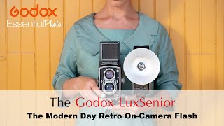 The NEW Retro Flash  The Godox LuxSenior [upl. by Ruamaj751]