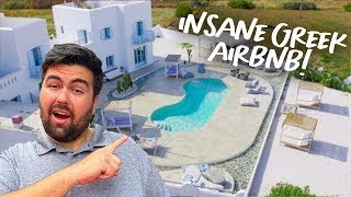 We Stayed at this INSANE Greek Villa Naxos Greece Vlog [upl. by Faria87]