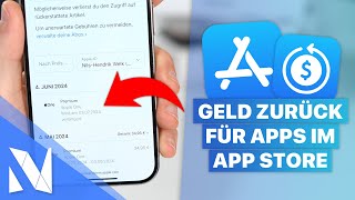 Gekaufte AppsAbos im App Store zurückgeben amp Rückerstattung erhalten 2024  NilsHendrik Welk [upl. by Elleinnod]