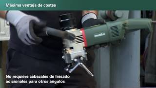 METABO KFM 1615 F BISELADORA DE METAL  103731 [upl. by Picco622]