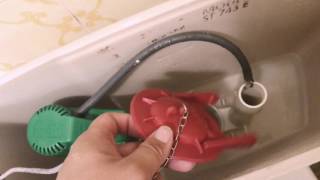 Toilet Leaking Repair  How To Replace Worn Toilet Flapper Toto GMax Drake Toilets [upl. by Ventre]