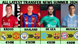 ALL CONFIRMED TRANSFERS ON DEADLINE DAY🔥 JANUARY TRANSFER WINDOW WINTER 2024ft PELLISTRIBROJA [upl. by Enaols]