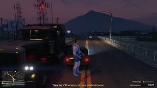 Casually finding Impotent Rage modder in a mission  GTA Online [upl. by Akinor89]