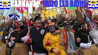 Carnaval Malo les Bains 2024 [upl. by Harp]