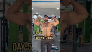 Day59 Natty 90 series 90 days Transformation gymlife minivlog telugufitness telugushorts gym [upl. by Aisor]