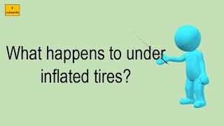 What Happens To Under Inflated Tires [upl. by Aelegna]