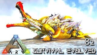 ARK SURVIVAL EVOLVED  TEK SARCO DRAGON MANTICORE EMPERORS FOREWORLD MYTH E82 MOD EXTINCTION CORE [upl. by Tiraj]