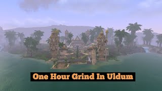 One Hour Grind In Uldum  WhiptailElementium Ore  Gold Farming  WoW Cataclysm Classic  4k [upl. by Harragan]