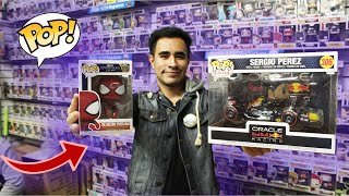 FUNKOS ORIGINALES🤩 en Plaza Izazaga 89  Checo Pérez  Disney  Marvel [upl. by Annayi]