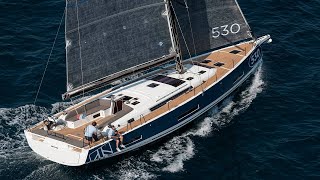 DUFOUR 530  NEW SAILING YACHT  DUFOUR YACHTS [upl. by Lasonde]