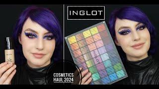 2024 INGLOT COSMETICS HAUL  JustEnufEyes [upl. by Eisdnyl]