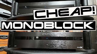 What Affordable Audiophile Monoblock Amps The NEW Emotiva BASX A1 Fixed Version [upl. by Lorinda442]