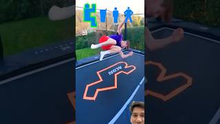 Correct ✅ trampoline gaming parkour challenge vr frontflip automobile [upl. by Ahseirej]