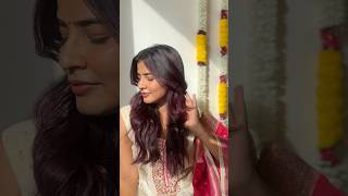 GRWM for Ganpati Festival hairtranformation with lorealparisindia Ad sameekshatakke [upl. by Ronel]