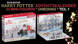 Schleich ® Harry Potter ™ MiniFiguren Adventskalender Serie 1  Wizarding World ™ Unboxing Teil 1 [upl. by Azral]