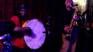 Peter Brotzmann amp Hamid Drake duo Live  Victory grill Austin Tx [upl. by Oluap590]