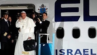 Pope ends Holy Land visit with message of peace for region [upl. by Okajima]