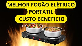 MELHOR FOGÃO ELÉTRICO PORTÁTIL  Fogão Elétrico Portátil Cooktop 2 Bocas Elgin  FOGÃO ELÉTRICO [upl. by Iba]