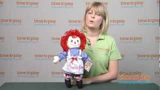 Raggedy Ann 16inch Doll from Aurora [upl. by Enetsuj732]