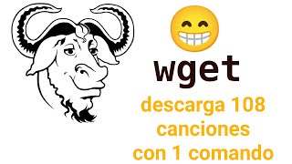 Wget descargar archivos de página web según expresión regular explicado con dos ejemplos [upl. by Annmaria286]