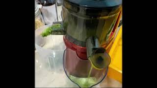 Using a Slow juicer [upl. by Assirod]