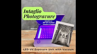 Intaglio Photogravure Photopolymer Plate Maker Printmaking [upl. by Savory]