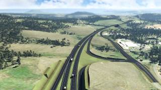 Toowoomba Bypass flyover [upl. by Dunstan619]