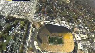 Parachuting Into Michigan Stadium with the 101st Airborne Division [upl. by Getter]