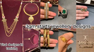 Tanishq gold jewellery starts 33gm designs with price  Tanishq gold jewellery [upl. by Naaman410]