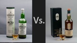 Whisky Video 8 Lagavulin 16 Vs Laphroaig 10 [upl. by Monto]