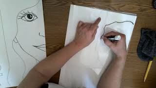 Character Trait Self Portrait Drawing Lesson [upl. by Giana]