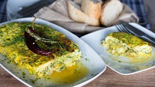 Receta de tortilla de bacalao estilo sidreria [upl. by Alvita]