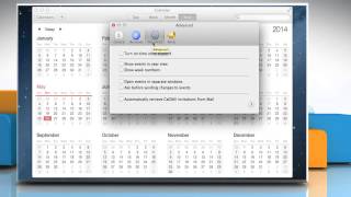 How to use week calendar in Mac® OS X™ [upl. by Adhamh]