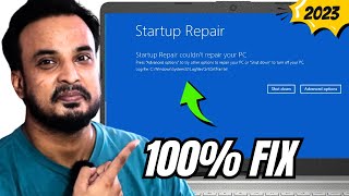 ✅How To Fix Startup Repair Couldn’t Repair Your PC In Windows 1011 [upl. by Amery961]