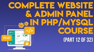 Complete Website amp Admin Panel in PHPMySQL 2019 sidebar recent posts  UrduHindi 12 of 32 [upl. by Gaile]