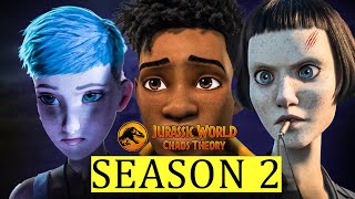 Jurassic World Chaos Theory Season 2 Release Date amp Trailer  Everything We Know [upl. by Aierbma]