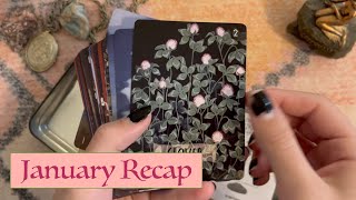 recap January capsule collection books studies [upl. by Eniahs]