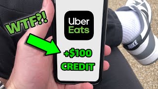 Use this Uber Eats Promo Code to get 100 added to your account [upl. by Etnahs862]