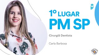 PM SP Saúde Batepapo com Carla Barbosa aprovada em 1º lugar para Cirurgião Dentista [upl. by Cooe]