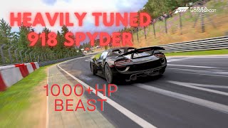 PORSCHE 918 SPYDER Shatters NORDSCHLEIFE Lap Record in 628004 [upl. by Eaned]