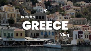 GREECE 🇬🇷 ✈️ RHODES vlogNo TalkingCalmingDestinations amp More [upl. by Zannini]