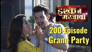 UNCUT Ishq Mein Marjawan Serial 200 Episode Grand Party  Arjun Bijlani  Alisha Panwar [upl. by Adolph]