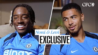 EXCLUSIVE Madueke amp Colwill talk team connection and performance  Chelsea FC [upl. by Rosemarie]