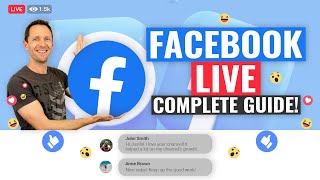 Facebook Live Streaming  COMPLETE Beginners Guide [upl. by Edgar]