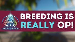 THATS what they changed in BREEDING in ARK Survival Ascended [upl. by Adigirb]