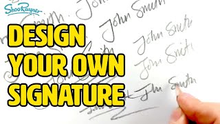 How to design your own amazing signature  over 5 million views [upl. by Farhi359]