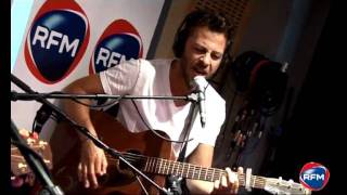 Christophe Maé quotUn peu de bluesquot en live sur RFM [upl. by Peednam]