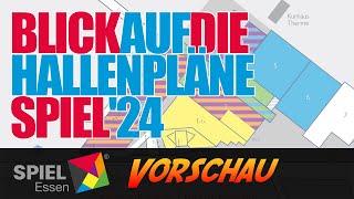 Blick in die MesseHallen der SPIEL 2024 [upl. by Cassandry611]