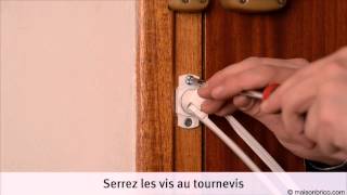 Installer un entrebâilleur de porte [upl. by Gradey629]