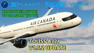 ToLiSs A321 v162 Update  CYVRCYYC  Airbus SOP  XP11  ENPH [upl. by Iur385]